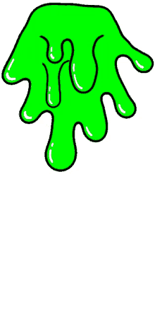 green slime slime dripping sludge drops