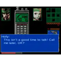 a screenshot of a video game with holly saying this isn 't a good time to talk call me later ok