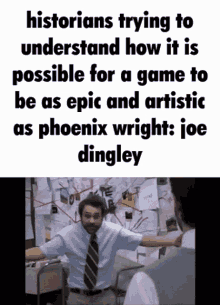 Phoenix Wright Joe Dingley GIF - Phoenix Wright Joe Dingley Epic And Artistic GIFs