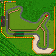 N64 Mario Raceway Map GIF - N64 Mario Raceway Mario Raceway Map GIFs