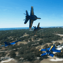 Rolling Aircrafts The Blue Angels GIF