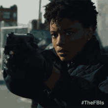 Pointing A Gun Tiffany Wallace GIF - Pointing A Gun Tiffany Wallace Fbi GIFs
