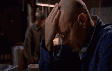 Stressed Out GIF - Walter White Bald Stressed GIFs