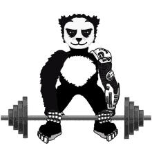 regenesispanda panda workout gym deadlift