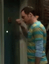 Sheldon Penny GIF - Sheldon Penny Knock GIFs