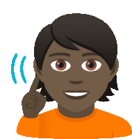 Deaf Joypixels Sticker - Deaf Joypixels I Cant Hear You Stickers
