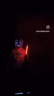 Joey Conway Red Lightsaber GIF - Joey Conway Red Lightsaber Lightsaber GIFs