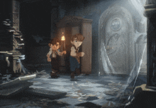 Janner And Tink Running GIF - Janner And Tink Running Anklejelly Manor GIFs