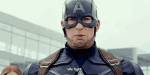 Captain America - We Fight GIF