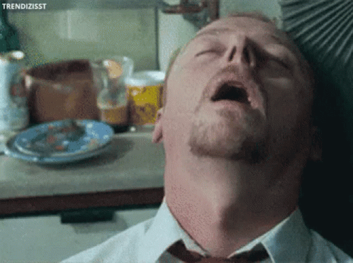Tired Bored GIF - Tired Bored Simon Pegg - Discover & Share GIFs