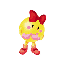 emoji smile ribbon cute happy