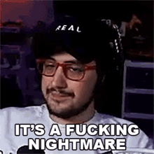 Its A Fucking Nightmare Jared GIF - Its A Fucking Nightmare Jared Jaredfps GIFs