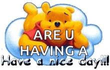 Have A Nice Day Winnie The Pooh GIF - Have A Nice Day Winnie The Pooh Greetings GIFs