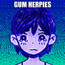 Omori Gum Herpies GIF - Omori Gum Herpies Omori Gum GIFs