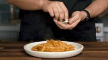Putting Parsley On Pasta Internet Shaquille GIF - Putting Parsley On Pasta Internet Shaquille Garnish GIFs