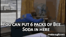 You Can Put6packs Of Bee Soda In Here Tommy GIF - You Can Put6packs Of Bee Soda In Here Tommy Boy GIFs