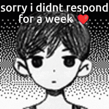Omori Sorry GIF - Omori Sorry For A Week GIFs