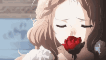 Anime Sad GIF - Anime Sad Rose GIFs