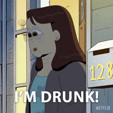 I'M Drunk Carol Kohl GIF - I'M Drunk Carol Kohl Carol & The End Of The World GIFs