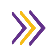 dtc chile yellow and purple arrow pointing point