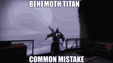 Destiny Behemoth GIF - Destiny Behemoth Titan GIFs