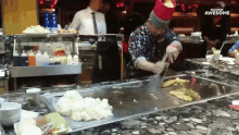Teppanyaki Chop GIF - Teppanyaki Chop Chopping GIFs