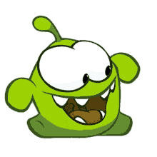 phew om nom cut the rope relief sigh of relief
