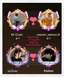 mr crush and dreamy_snehhh are among the top players