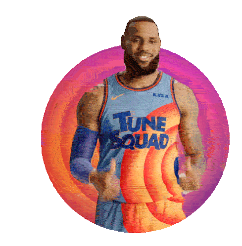 Thumbs Up Lebron James Sticker - Thumbs Up Lebron James Space Jam A New Legacy Stickers