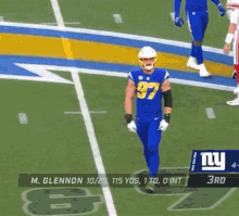 chargers bolt up joey bosa teabag