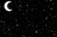 fullanxa maimun moon stars galaxy