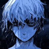 Sad Man Rain GIF