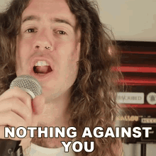 Nothing Against You Bradley Hall GIF