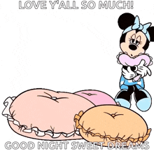 Minnie Mouse Sleep GIF