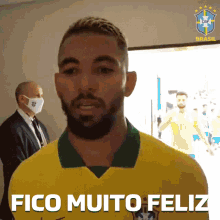 Fico Muito Feliz Cbf GIF - Fico Muito Feliz Cbf Confederacao Brasileira De Futebol GIFs