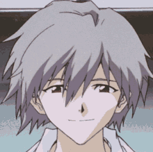 Kaworu Evangelion GIF - Kaworu Evangelion Smile GIFs