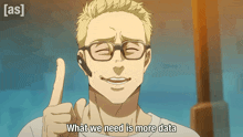 What We Need Is More Data Joseph GIF - What We Need Is More Data Joseph Ninja Kamui GIFs