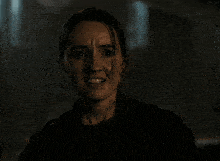 a woman says " and you wasted it " while making a funny face