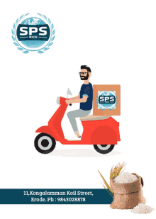 Sps Rice Door Step Delivery GIF - Sps Rice Door Step Delivery GIFs