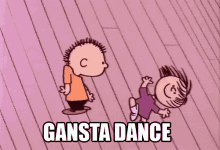 Peanuts Gangsta GIF - Charlie Brown Dance GIFs