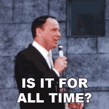 Is It For All Time Frank Sinatra GIF - Is It For All Time Frank Sinatra At Long Last Love Song GIFs