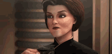 Sipping Tea Captain Kathryn Janeway GIF - Sipping Tea Captain Kathryn Janeway Star Trek Prodigy GIFs