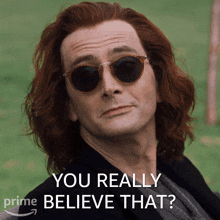 You Really Believe That Crowley GIF - You Really Believe That Crowley David Tennant GIFs