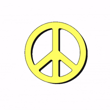 peace and love peace love peace td04 jaune