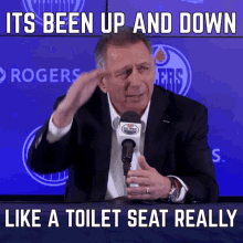 Oilers Toilet GIF - Oilers Toilet Seat GIFs