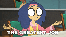 The Greatest Job In The World Saltine GIF - The Greatest Job In The World Saltine The Best Job In The World GIFs