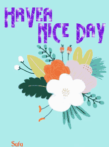 Have A Nice Day Flower GIF - Have A Nice Day Flower Sparkle GIFs