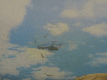 a computer screen shows a tornado moving through the sky