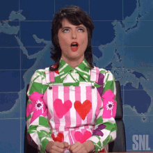 Wow Sarah Sherman GIF - Wow Sarah Sherman Saturday Night Live GIFs