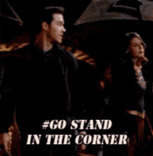 Go Stand In The Corner Guy GIF - Go Stand In The Corner Guy Dude GIFs